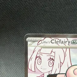 2025 Pokemon SV Black Star Promos Lillie's Clefairy ex 2024 #195 nm - Image 3