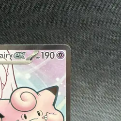 2025 Pokemon SV Black Star Promos Lillie's Clefairy ex 2024 #195 nm - Image 4