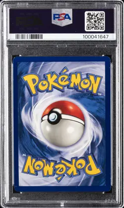 1999 POKEMON GAME 1ST ED #77 POKEMON TRADER PSA 8 - Image 2