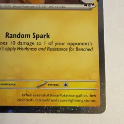 Pikachu 051/162 Temporal Forces - 2026 Pokemon Day Promo - Cosmos Holo NM - Image 4