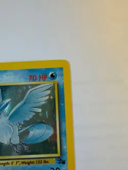 Articuno 2/62 | 1st Edition | Pokemon Fossil | Holo Rare LP - Image 2