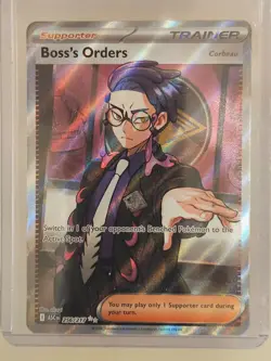 Boss's Orders [Corbeau] 256/217 Ultra Rare ME: Ascended Heroes Pokemon - Image 1