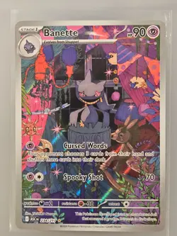 Pokemon TCG Banette 234/217 Holofoil Illustration Rare Ascended Heroes NM - Image 1