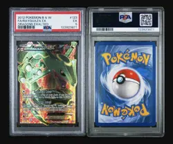 Pokemon Rayquaza Ex Dragons Exalted Full Art 123 PSA 5 - Image 3