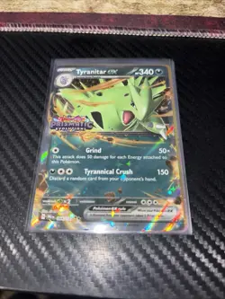 Pokemon Tyranitar Ex Stamped Promo 064/131 Prismatic Evolutions TCG NM - Image 1