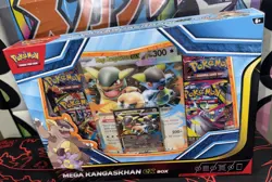 Pokemon TCG Mega Kangaskhan ex Box FACTORY SEALED NEW 4 BOOSTER PACKS! - Image 2