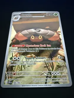 Pokemon Crustle DRI 186/182 Illustration Rare Destined Rivals TCG IR NM - Image 3