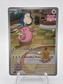 2024 Pokemon TWM EN Illustration Rare #187/167 Chansey - Image 1