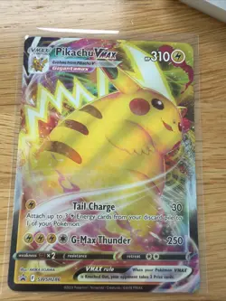 Pokemon Pikachu VMAX SWSH 286 Promo Crown Zenith Full Art - Image 1