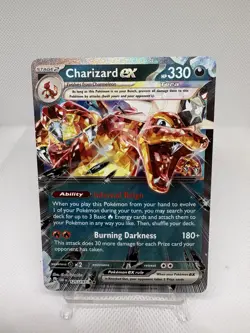 Charizard ex 125/197 Double Rare Obsidian Flames Pokemon Holo Near Mint - Image 1