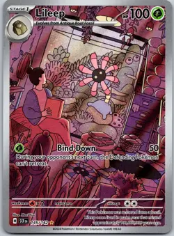 Lileep 145/142 Illustration Rare Stellar Crown NM - Image 1