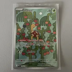 Shuckle 136/132 Illustration Rare Mega Evolution Pokemon Holo Near Mint - Image 1