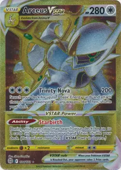 Arceus VSTAR 184/172 Secret Rare Brilliant Stars Pokemon TCG - Image 1