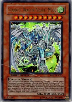 Stardust Dragon/Assault Mode DPCT-EN003 | Duelist Pack | Limited HP/DMG - Image 1