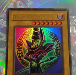 Konami Yu-Gi-Oh! Dark Magician LOB-005 Blue Eyes Ultra Rare Unlimited Holo 2500… - Image 5