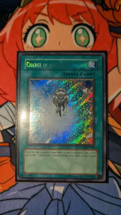 YuGiOh! | Charge of the Light Brigade | Secret Rare TDGS-EN089 EX - Image 2