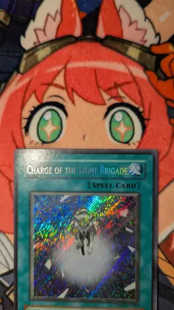 YuGiOh! | Charge of the Light Brigade | Secret Rare TDGS-EN089 EX - Image 4