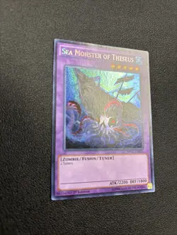 Yugioh Sea Monster of Theseus MP17-EN231 Secret Rare 1st Ed - Image 2