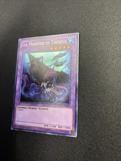 Yugioh Sea Monster of Theseus MP17-EN231 Secret Rare 1st Ed - Image 3