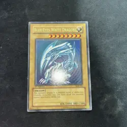 Yugioh Blue-Eyes White Dragon 1st Edition Starter Deck Kaiba Sdk-001 LP - Image 1