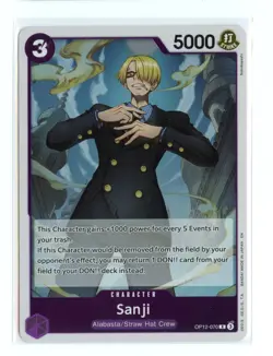 Sanji (070) OP12-070 R One Piece Legacy of the Master English NM - Image 1