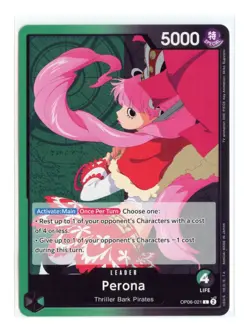 Perona (021) OP06-021 L One Piece Wings of the Captain English NM - Image 1