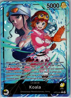Koala (Alternate Art) OP12-081 English Legacy of the Master - One Piece - NM - Image 1