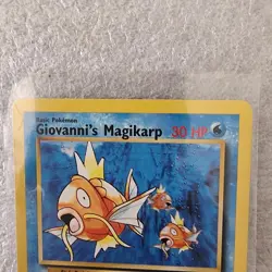 2002 POKEMON GIOVANNI MAGIKARP 73/132 TRADING CARD - Image 2