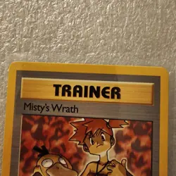 POKEMON MISTY'S WRATH TRAINER TRADING CARD - Image 2