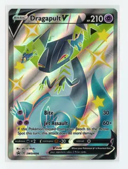 Dragapult V - SWSH096 Promo Holo SWSH: Sword & Shield Promo Cards Pokemon NM - Image 1