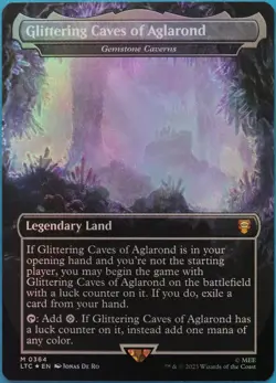 Glittering Caves of Aglarond Gemstone Caverns (364) FOIL Lord Rings PLD (520404) - Image 1