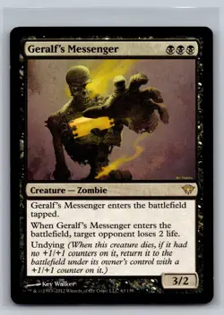 Dark Ascension #63 Geralf's Messenger *M5 - Image 1