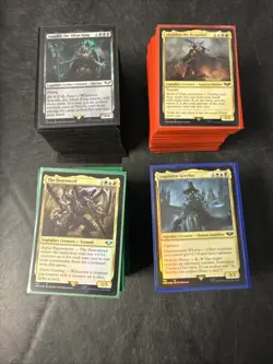 Magic The Gathering Warhammer 40k Commander Decks -All 4 Open, Sleeved, Complete - Image 2