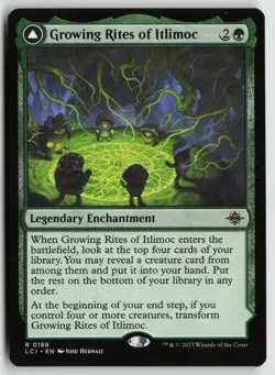 Growing Rites of Itlimoc LP 188 The Lost Caverns of Ixalan MTG - Image 1