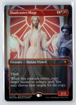 Dualcaster Mage (Borderless) #153 Special Guests Foil Magic The Gathering MTG - Image 1