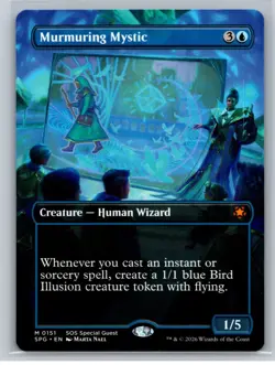 MTG - Special Guests: Secrets of Strixhaven #151 Murmuring Mystic - Image 1