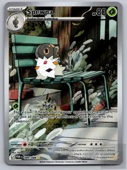 Spewpa 089/088 Holo Illustration Rare Perfect Order Pokemon Near Mint - Image 1