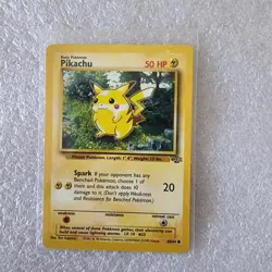 POKEMON PIKACHU 60/64 TRADING CARD - Image 1