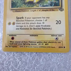 POKEMON PIKACHU 60/64 TRADING CARD - Image 3