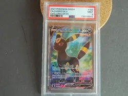 Pokemon Umbreon V (Full Art) 188/203 SWSH07: Evolving Skies Holo PSA 9 MINT - Image 1