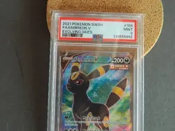 Pokemon Umbreon V (Full Art) 188/203 SWSH07: Evolving Skies Holo PSA 9 MINT - Image 2