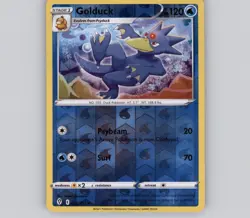 Golduck 025/203 Reverse Holo UC Evolving Skies NM Pokemon - Image 1