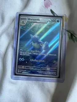 Pokemon Wartortle 171/165 Illustration Rare Scarlet & Violet 151 NM Holo - Image 1
