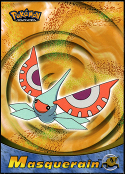 2003 topps Pokemon Advanced Non Holo Foil #54 Masquerain - Image 1