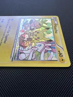 Pokemon TCG Pikachu XY95 Black Star Promo Holo LP - Image 3