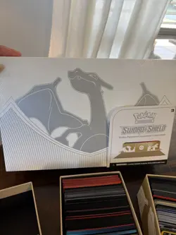 Pokemon TCG Sword and Shield Charizard Ultra Premium Collection Box Incomplete - Image 2