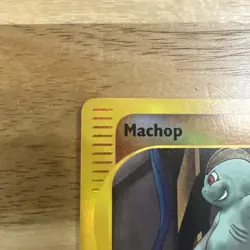 Pokemon TCG Machop 117/165 Expedition Reverse Holo NM - Image 2