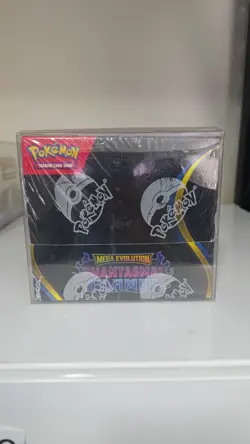 Pokemon Phantasmal Flames Booster Box BRAND NEW SEALED + plastic box - Image 1