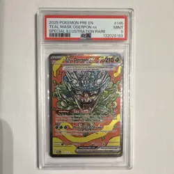 Pokemon PSA 9 Teal Mask Ogerpon ex 145/131 SIR Holo Prismatic Evolutions 2025 EN - Image 1