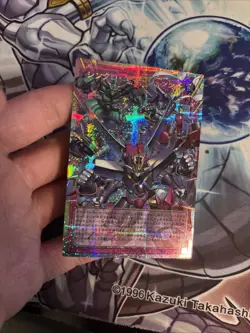 (WNU) Yugioh - LOCH-JP009 Synchro Emergency - Prismatic Secret Rare Japanese VLP - Image 2